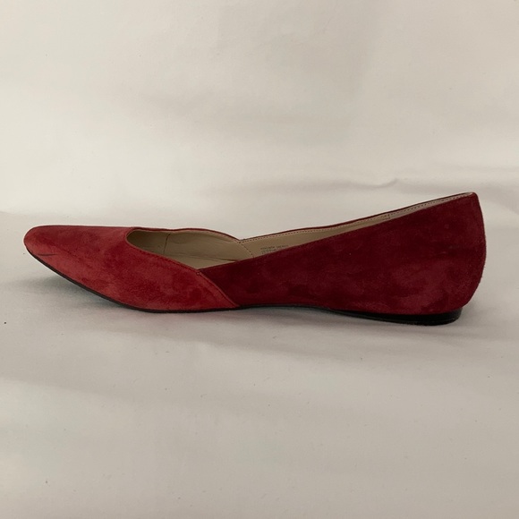 Calvin Klein Hyacinth Garnet/Cabernet Suede Flats - Picture 7 of 8